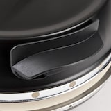 thumbnail of Horno eléctrico para pizza G3 Ferrari Napoletana negro G1003210, hasta 400 °C con 2.ª piedra para gratinar / Pizza en 3 min, 1200 W