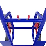 thumbnail of Carrello A Mano Montascale Portapacchi Portata Max 200 Kg Carrellino Pieghevole Acciaio Tubolare Ruote In Gomma Trasporto Pacchi 112 x 61 x 44 Cm Blu