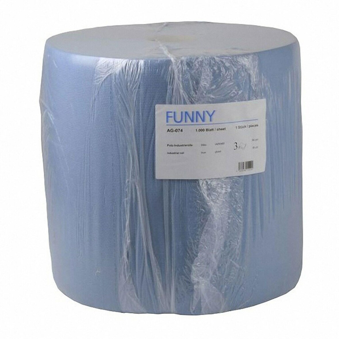 Putzpapierrolle 36cm breit 100% Zellstoff 3 lagig verklebt 1000 Blatt