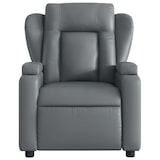 thumbnail of vidaXL Massagesessel Grau Kunstleder