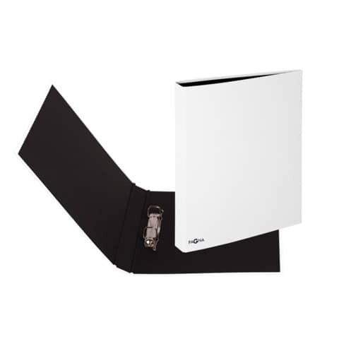 Ringbuch A4 Pappe weiß 2Ring