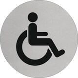 thumbnail of CombiCraft Aluminium Türschild 'Invalid' - Ø75mm mit 3M-Klebeband