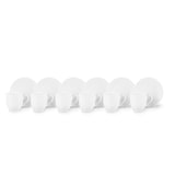 thumbnail of Excelsa set de 6 tazas de café con platillos Simple White porcelana 10 cl blanco