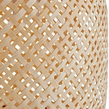 thumbnail of tectake Plafonnier Lignea Lux en bambou, de style bohème, 40W - marron - 405208