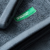 thumbnail of Benetton Set 3Pcs Toallas De Baño (30X50+50X90+70X140Cm) 450 Gsm 100%Algodon Gris Oscuro