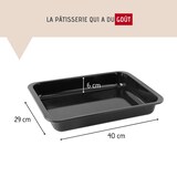 thumbnail of Plat à four XXL rectangle 40 x 29 cm en acier émaillé Zenker Spécial Cooking