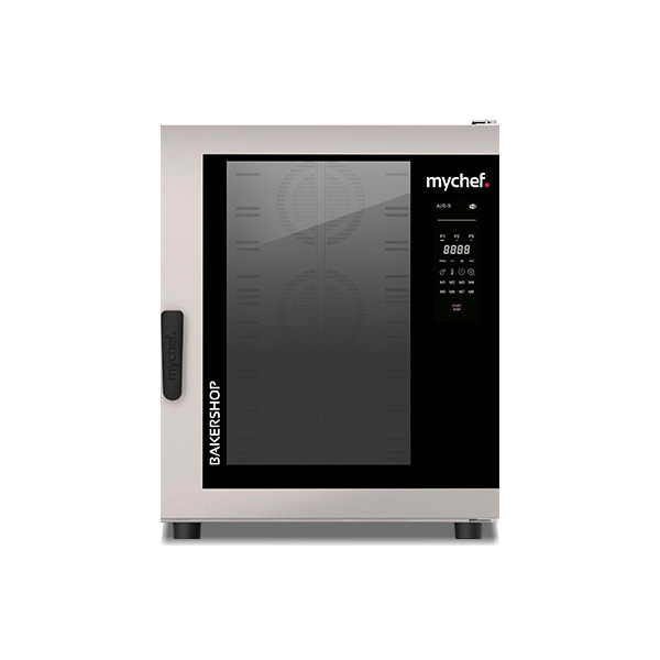 Mychef BAKERSHOP AIR-S 600×400 10 bandejas Convección con humedad regulable Apertura Izquierda