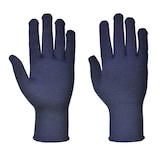 thumbnail of Portwest - Sous gants doublure thermique bleu marine (Pack de 12) #00007f Taille 9