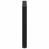 thumbnail of vidaXL Esstischbeine U-Form 3 Stk. Schwarz 90x(72-73) cm Stahl
