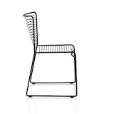thumbnail of Oreste Luchetta set 2 Sedie da interno e esterno HAZEN BLACK in acciaio Nero opaco H.79 x L.49 x P.53 cm