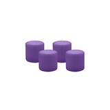 thumbnail of 4er Set Adventskranzkerzen Lila Ø 100 x 100 mm