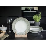 thumbnail of CreaTable Stone Collection Genua Pastateller 4-tlg Porzellan