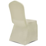 thumbnail of Décoshop26 - Elastische Stuhlhussen in Creme 12 Stück DEC022525