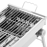 thumbnail of Royal Catering - Houtskool grill - Inklapbaar - Plank - 43 x 25 cm - Roestvrij staal / gegalvaniseerd staal - Koninklijke Horeca