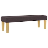 thumbnail of vidaXL Boxspringbett mit Kopfteil Dunkelbraun 200 x 120 cm Stoff