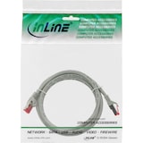 thumbnail of InLine® 76450 Patchkabel, S/FTP (PiMf), Cat.6, 250MHz, PVC, Kupfer, grau, 0,5m