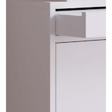 thumbnail of Braso Schuhschrank 2 Klaptüren 1 Schublade weiß.