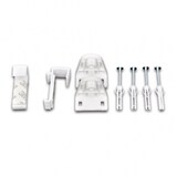 thumbnail of Verduisterend rolgordijn 100 x 230 cm wit