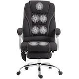 thumbnail of Bureaustoel Pacific Stof met Massagefunctie zwart