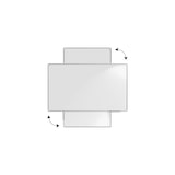 thumbnail of ALLboards Tableau Blanc Magnétique Effaçable à Sec avec Cadre en Aluminium Premium EXPO 90x60cm