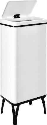 thumbnail of WellHome - 2er-Set Intelligenter Mülleimer 60L in Weiß mit Magnetetiketten 35,5x26x95,5 cm