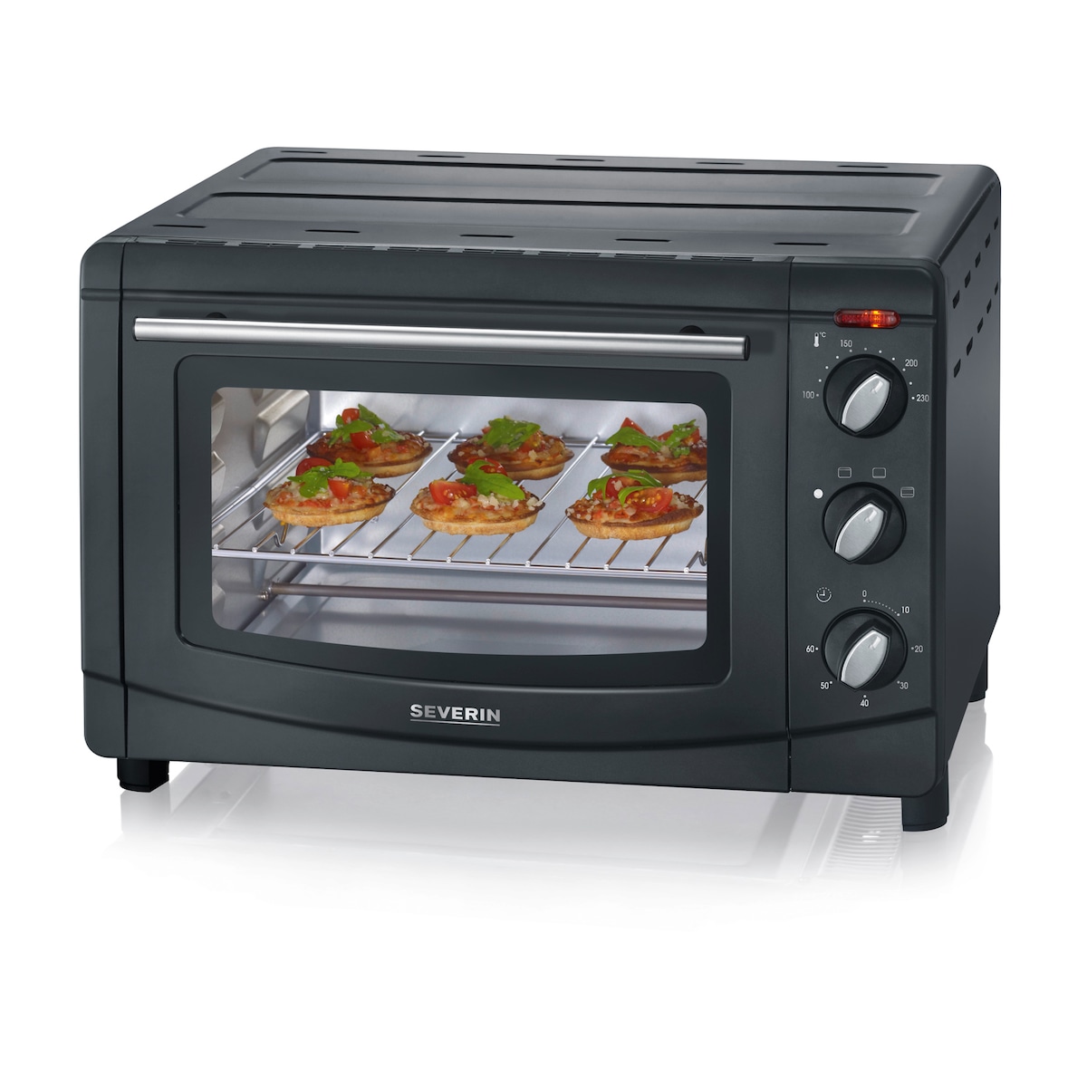 SEVERIN TO 2067 - Horno tostador 1500 W 20 L Negro