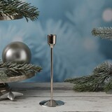 thumbnail of Stabkerzenhalter Kerzenständer Tafelkerzenhalter Kerzenhalter silber 20,5cm