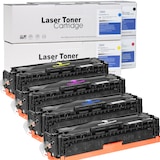 thumbnail of D&C Toner-Set für HP LaserJet Pro 200 color M 251 nw - 4 Farben Kompatibel CF210X CF211A CF213A CF212A