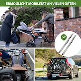 thumbnail of TRUTZHOLM 2 x Auffahrrampen 250 cm Traglast 1000 kg Alu grau gelocht Motorradrampen Verladerampen