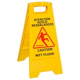 thumbnail of Cartel Atencion Suelo Mojado 64x30 cm.