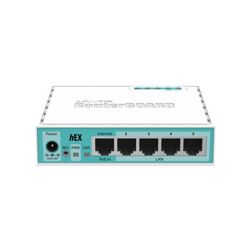 MikroTik RouterBOARD hEX RB750Gr3 Router 4-Port-Switch GigE
