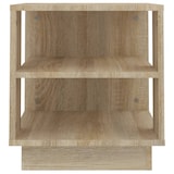 thumbnail of Table basse chêne sonoma 40x40x43 cm bois d'ingénierie Modèle Panorama Plus