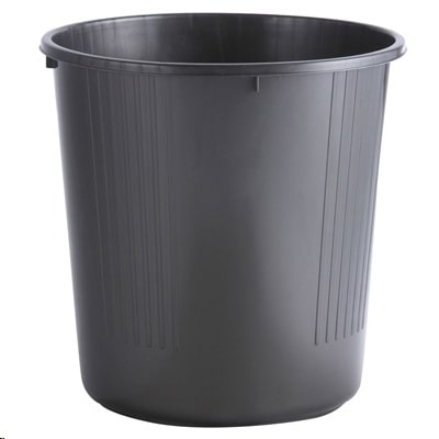 Corbeille ecoline pleine grise 14 litres