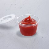 thumbnail of 500 Dressingbecher (PP) klar Ø70mm 120ml mit Deckel