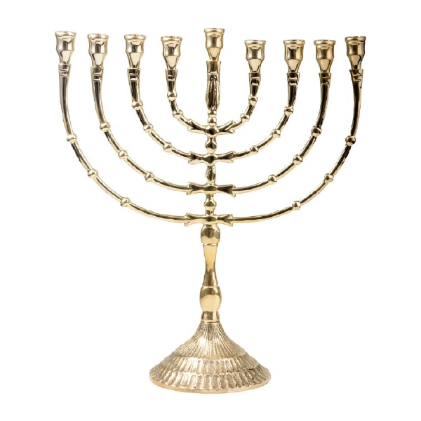 Channukka 9armig H 32 cm