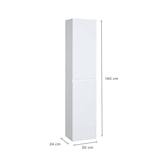 thumbnail of Colonne de salle de bain à suspendre 140cm SORRENTO Blanc