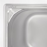 thumbnail of Vogue Strapazierfähiger GN-Behälter 1/6 Edelstahl 200mm