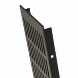 thumbnail of Aluminiumgitter Lüftungsgitter Stegblech Braun Ab- Zuluftgitter Türgitter b 130mm x L 600mm