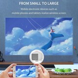 thumbnail of Mini Vidéoprojecteur LED Portable Enfant HDMI USB Projection 80' Jaune Blanc YONIS