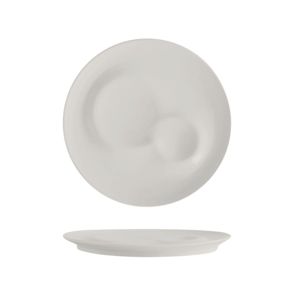 Selecta Piatto Piano Ø Cm 30 Porcellana Bianca Fenixe