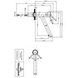 thumbnail of Villeroy & Boch Armatur Como Window 92570005 Edelstahl Anthracite Hochdruck