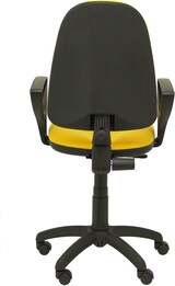 thumbnail of Cadeira Algarra e anatómica com mecanismo de contacto permanente e tecido BALI cor amarelo (INCLUI BRAÇOS FIXOS)
