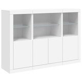 thumbnail of Helloshop26 - Buffet Sideboard Kommode Schrank Aufbewahrungseinheit Organizer für Küche Wohnzimmer Lounge mit LED-Beleuchtung 02_0037195