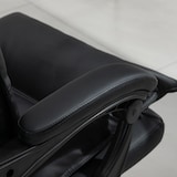 thumbnail of Poltrona da Ufficio in Similpelle Nera Reclinabile 155° Poggiapiedi