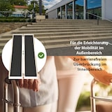 thumbnail of TRUTZHOLM Rollstuhlrampe 213 cm Traglast 272 kg Alu klappbar Antirutsch beschichtet Schwellenrampe