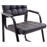 thumbnail of Lot de 2 chaises Canada en Similicuir Noir