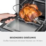 thumbnail of AeroVital Cube Chef Heißluftfritteuse  1700 W 14 Liter 16 Programme Ober- und Unterhitze Schwarz