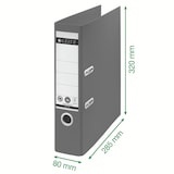 thumbnail of Leitz 1018-00-55 1018 Qualitäts-Ordner Recycle 180° - A4, 80 mm, klimaneutral, grün