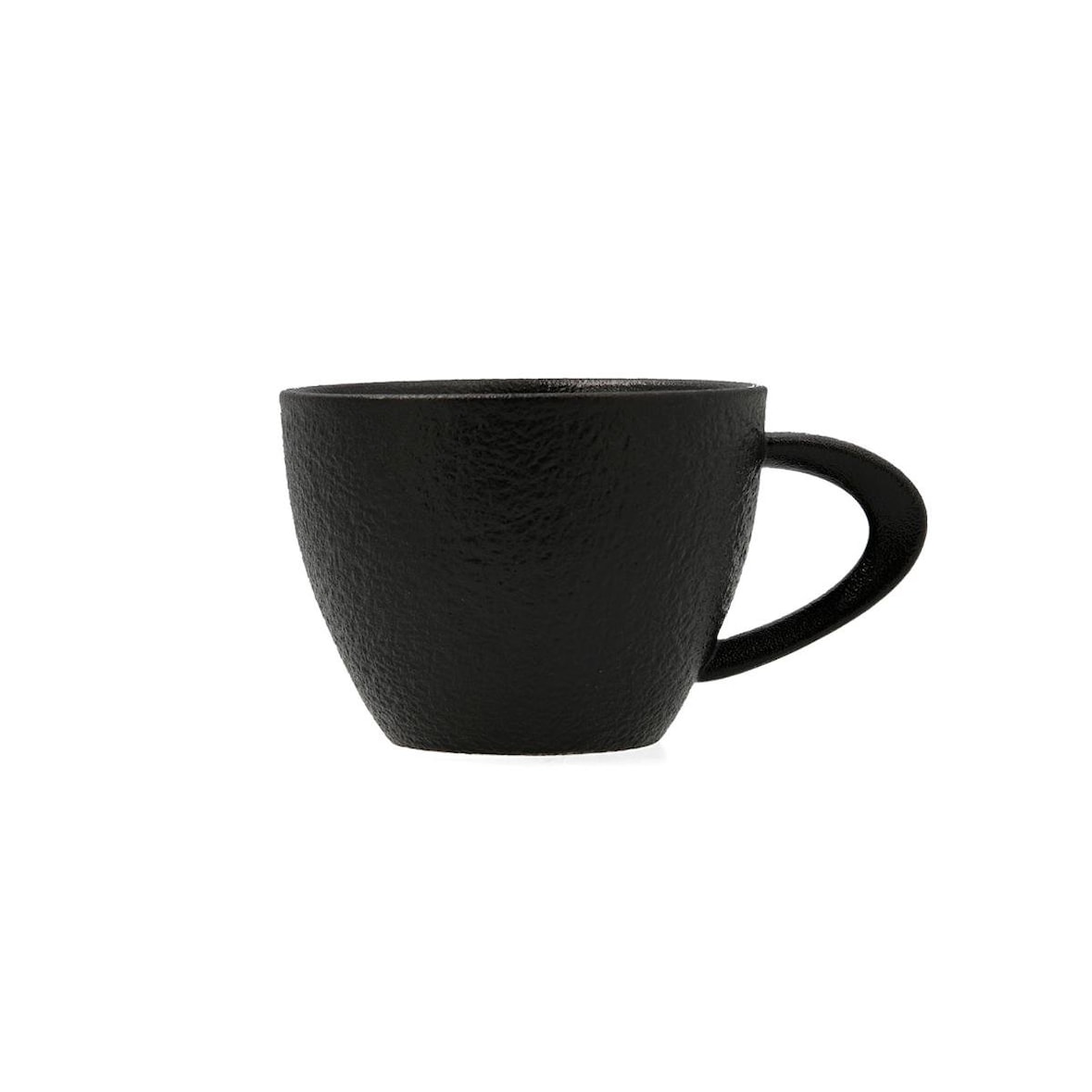 Bidasoa Fosil Taza Porcelana Negro 22cl