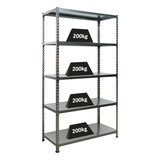thumbnail of PROREGAL Étagère charge lourde BIG METAL SHARK | HxLxP 200x110x50cm | 200kg par niveau | Galvanisé